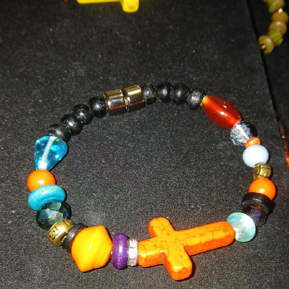 Colorful Beaded Bracelets Set - Picture 6 of 6